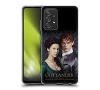 Head Case Designs sous Licence Officielle Outlander Claire Et Jamie Portraits Coque en Gel [Protection de Qualité Militaire] Compatible avec Galaxy A52 / A52s / 5G (2021)