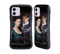Head Case Designs sous Licence Officielle Outlander Claire Et Jamie Portraits Coque Hybride Compatible avec Apple iPhone 11