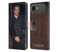 Head Case Designs sous Licence Officielle Outlander Jamie Fraser Personnages De Saison 6 Étui Portefeuille en Cuir Compatible avec Apple iPhone 17 Air