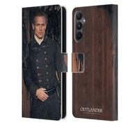 Head Case Designs sous Licence Officielle Outlander Jamie Fraser Personnages De Saison 6 Étui Portefeuille en Cuir Compatible avec Samsung Galaxy A05s