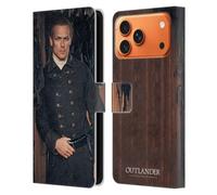Head Case Designs sous Licence Officielle Outlander Jamie Fraser Personnages De Saison 6 Étui Portefeuille en Cuir Compatible avec Apple iPhone 17 Pro Max