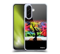 Head Case Designs sous Licence Officielle P.D. Moreno Avant Bras Rock Funky Silhouettes De Yoga Coque en Gel [Protection de Qualité Militaire] Compatible avec Samsung Galaxy A36 5G