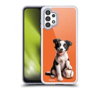 Head Case Designs sous Licence Officielle P.D. Moreno Border Collie Baseball Chiots De Sport Coque en Gel [Protection de Qualité Militaire] Compatible avec Samsung Galaxy A13 (2022)