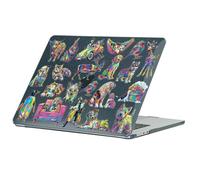 Head Case Designs sous Licence Officielle P.D. Moreno Icônes Couleur Animale Coque Ordinateur Portable Noir Pailleté Compatible avec MacBook Air 13.6" M2 A2681/M3 A3113/M4 A3240 2022/2024/2025