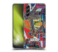 Head Case Designs sous Licence Officielle P.D. Moreno Londre 1 Villes Coque en Gel [Protection de Qualité Militaire] Compatible avec Samsung Galaxy S21 FE 5G Et Compatible avec MagSafe
