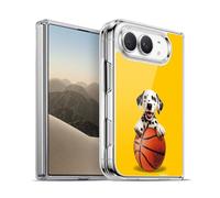 Head Case Designs sous Licence Officielle P.D. Moreno Panier Dalmatien Chiots De Sport Coque en Gel [Protection de Qualité Militaire] Compatible avec Apple iPhone Duo Et Compatible avec MagSafe