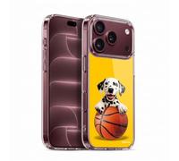 Head Case Designs sous Licence Officielle P.D. Moreno Panier Dalmatien Chiots De Sport Coque en Gel [Protection de Qualité Militaire] Compatible avec Apple iPhone 18 Pro Et Compatible avec MagSafe