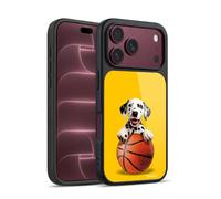 Head Case Designs sous Licence Officielle P.D. Moreno Panier Dalmatien Chiots De Sport Coque en Gel renforcée [Protection de Qualité Militaire] Compatible avec Apple iPhone 18 Pro