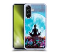 Head Case Designs sous Licence Officielle P.D. Moreno Pose De Lotus Silhouettes De Yoga Coque en Gel [Protection de Qualité Militaire] Compatible avec Samsung Galaxy A56 5G