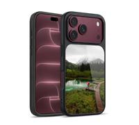 Head Case Designs sous Licence Officielle Patrik Lovrin Parapluie Rouge Green Lake Wanderlust Coque en Gel renforcée [Protection de Qualité Militaire] Compatible avec Apple iPhone 18 Pro