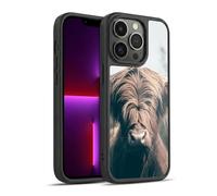 Head Case Designs sous Licence Officielle Patrik Lovrin Vache des Montagnes Portraits d'animaux Coque en Gel renforcée [Protection de Qualité Militaire] Compatible avec Apple iPhone 13 Pro