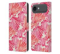 Head Case Designs sous Licence Officielle Paul Brent Coquille Saint-Jacques Côtier Étui Portefeuille en Cuir Compatible avec Apple iPhone 17 Air