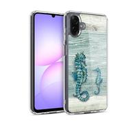Head Case Designs sous Licence Officielle Paul Brent Hippocampe Créatures Marines Coque en Gel [Protection de Qualité Militaire] Compatible avec Samsung Galaxy A07 4G