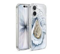 Head Case Designs sous Licence Officielle Paul Brent Huître Blanc Créatures Marines Coque en Gel [Protection de Qualité Militaire] Compatible avec Apple iPhone 17 Et Compatible avec MagSafe
