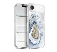 Head Case Designs sous Licence Officielle Paul Brent Huître Blanc Créatures Marines Coque en Gel [Protection de Qualité Militaire] Compatible avec Apple iPhone 17 Air Et Compatible avec MagSafe