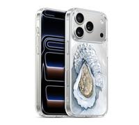 Head Case Designs sous Licence Officielle Paul Brent Huître Blanc Créatures Marines Coque en Gel [Protection de Qualité Militaire] Compatible avec Apple iPhone 17 Pro Et Compatible avec MagSafe