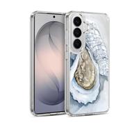 Head Case Designs sous Licence Officielle Paul Brent Huître Blanc Créatures Marines Coque en Gel [Protection de Qualité Militaire] Compatible avec Samsung Galaxy S26 Plus