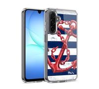 Head Case Designs sous Licence Officielle Paul Brent vers L'Ouest Ancre Rouge Nautique Coque en Gel [Protection de Qualité Militaire] Compatible avec Samsung Galaxy A17 4G / 5G