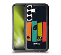 Head Case Designs sous Licence Officielle Peanuts Agent Secret Les Nombreux Visages De Snoopy Étui Antichoc Ultra-Blindé Compatible avec Samsung Galaxy S25+