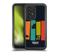 Head Case Designs sous Licence Officielle Peanuts Agent Secret Les Nombreux Visages De Snoopy Étui Antichoc Ultra-Blindé Compatible avec Galaxy A33 5G (2022)