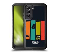 Head Case Designs sous Licence Officielle Peanuts Agent Secret Les Nombreux Visages De Snoopy Étui Antichoc Ultra-Blindé Compatible avec Samsung Galaxy S21 FE 5G