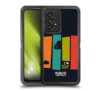 Head Case Designs sous Licence Officielle Peanuts Agent Secret Les Nombreux Visages De Snoopy Étui Antichoc Ultra-Blindé Compatible avec Samsung Galaxy A53 5G (2022)