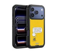 Head Case Designs sous Licence Officielle Peanuts Bonheur Charlie Brown Étui Antichoc Ultra-Blindé Compatible avec Apple iPhone 17 Pro Max
