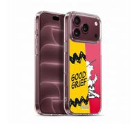 Head Case Designs sous Licence Officielle Peanuts Charlie Bon Chagrin Moitié Et Rires Coque en Gel [Protection de Qualité Militaire] Compatible avec Apple iPhone 18 Pro Max Et Compatible avec MagSafe