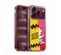 Head Case Designs sous Licence Officielle Peanuts Charlie Bon Chagrin Moitié Et Rires Coque en Gel [Protection de Qualité Militaire] Compatible avec Apple iPhone 18 Pro Et Compatible avec MagSafe