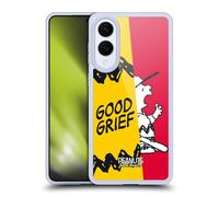 Head Case Designs sous Licence Officielle Peanuts Charlie Bon Chagrin Moitié Et Rires Coque en Gel [Protection de Qualité Militaire] Compatible avec Samsung Galaxy S25 Edge