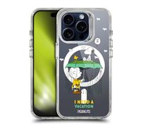 Head Case Designs sous Licence Officielle Peanuts Charlie Brown et Woodstock Snoopy et Ses Amis Étui Antichoc [Qualité Militaire] Compatible avec Apple iPhone 15 Pro et Compatible avec MagSafe