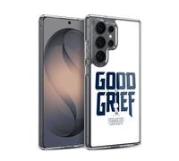 Head Case Designs sous Licence Officielle Peanuts Charlie Brown Good Grief Chemise Rock Coque en Gel [Protection de Qualité Militaire] Compatible avec Samsung Galaxy S26 Ultra