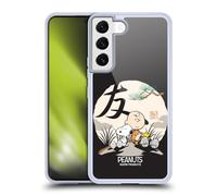 Head Case Designs sous Licence Officielle Peanuts Charlie Brown Snoopy Oriental Coque en Gel [Protection de Qualité Militaire] Compatible avec Samsung Galaxy S22 5G Et Compatible avec MagSafe