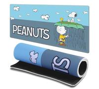 Head Case Designs sous Licence Officielle Peanuts Charlie, Snoopy, Woodstock Graphiques 23.62 x 11.81 x 0.12 inches (600 x 300 mm) - L Tapis De Souris pour Jeux Bureau PC Clavier