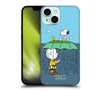 Head Case Designs sous Licence Officielle Peanuts Charlie, Snoppy & Woodstock Moitié Et Rires Coque Dure pour l'arrière Compatible avec Apple iPhone 13 Mini