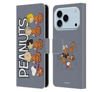 Head Case Designs sous Licence Officielle Peanuts Costume d'astronaute Secrets d'Apollo 10 Étui Portefeuille en Cuir Compatible avec Apple iPhone 17 Pro