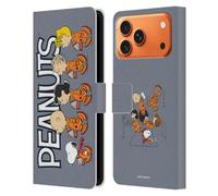 Head Case Designs sous Licence Officielle Peanuts Costume d'astronaute Secrets d'Apollo 10 Étui Portefeuille en Cuir Compatible avec Apple iPhone 17 Pro Max