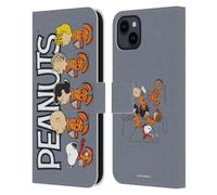 Head Case Designs sous Licence Officielle Peanuts Costume d'astronaute Secrets d'Apollo 10 Étui Portefeuille en Cuir Compatible avec Apple iPhone 15 Plus
