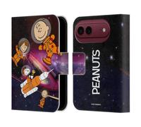 Head Case Designs sous Licence Officielle Peanuts Espace Profond Secrets d'Apollo 10 Étui Portefeuille en Cuir Compatible avec Apple iPhone Duo