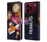 Head Case Designs sous Licence Officielle Peanuts Espace Profond Secrets d'Apollo 10 Étui Portefeuille en Cuir Compatible avec Apple iPhone 18 Pro Max