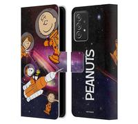 Head Case Designs sous Licence Officielle Peanuts Espace Profond Secrets d'Apollo 10 Étui Portefeuille en Cuir Compatible avec Galaxy A52 / A52s / 5G (2021)