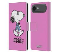 Head Case Designs sous Licence Officielle Peanuts Joe Bon Chic Bon Genre Les Nombreux Visages De Snoopy Étui Portefeuille en Cuir Compatible avec Apple iPhone 17 Air