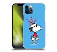Head Case Designs sous Licence Officielle Peanuts Joe Cool Les Nombreux Visages De Snoopy Coque Dure pour l'arrière Compatible avec Apple iPhone 12 / iPhone 12 Pro
