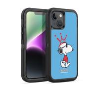 Head Case Designs sous Licence Officielle Peanuts Joe Cool Les Nombreux Visages De Snoopy Étui Antichoc Ultra-Blindé Compatible avec Apple iPhone 14