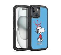 Head Case Designs sous Licence Officielle Peanuts Joe Cool Les Nombreux Visages De Snoopy Étui Antichoc Ultra-Blindé Compatible avec Apple iPhone 15