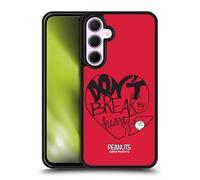 Head Case Designs sous Licence Officielle Peanuts Ne Brisez Pas Mon Coeur Scellé avec Un Baiser Coque en Gel renforcée [Protection de Qualité Militaire] Compatible avec Samsung Galaxy A35 5G