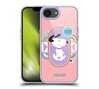 Head Case Designs sous Licence Officielle Peanuts Pastells Snoopy Deco Rêves Coque en Gel [Protection de Qualité Militaire] Compatible avec Apple iPhone 16e Et Compatible avec MagSafe