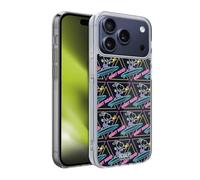 Head Case Designs sous Licence Officielle Peanuts Pilote de Nuit Snoopy Aloha Disco Coque en Gel [Protection de Qualité Militaire] Compatible avec Apple iPhone 17 Pro