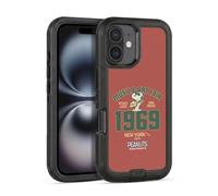 Head Case Designs sous Licence Officielle Peanuts Snoopy Guitar 1969 Woodstock 50th Étui Antichoc Ultra-Blindé Compatible avec Apple iPhone 16