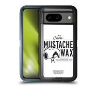 Head Case Designs sous Licence Officielle Peanuts Snoopy Moustache Cire Chuck Barbier Étui Antichoc Ultra-Blindé Compatible avec Google Pixel 8